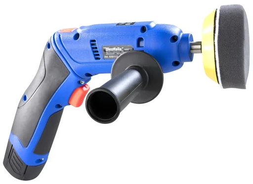 "12 Volt Cordless Polishing Machine Rotation - including accessories and bag image"