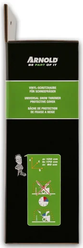 "Universal cover for snow blowers, 170 x 80 x 100 cm image"