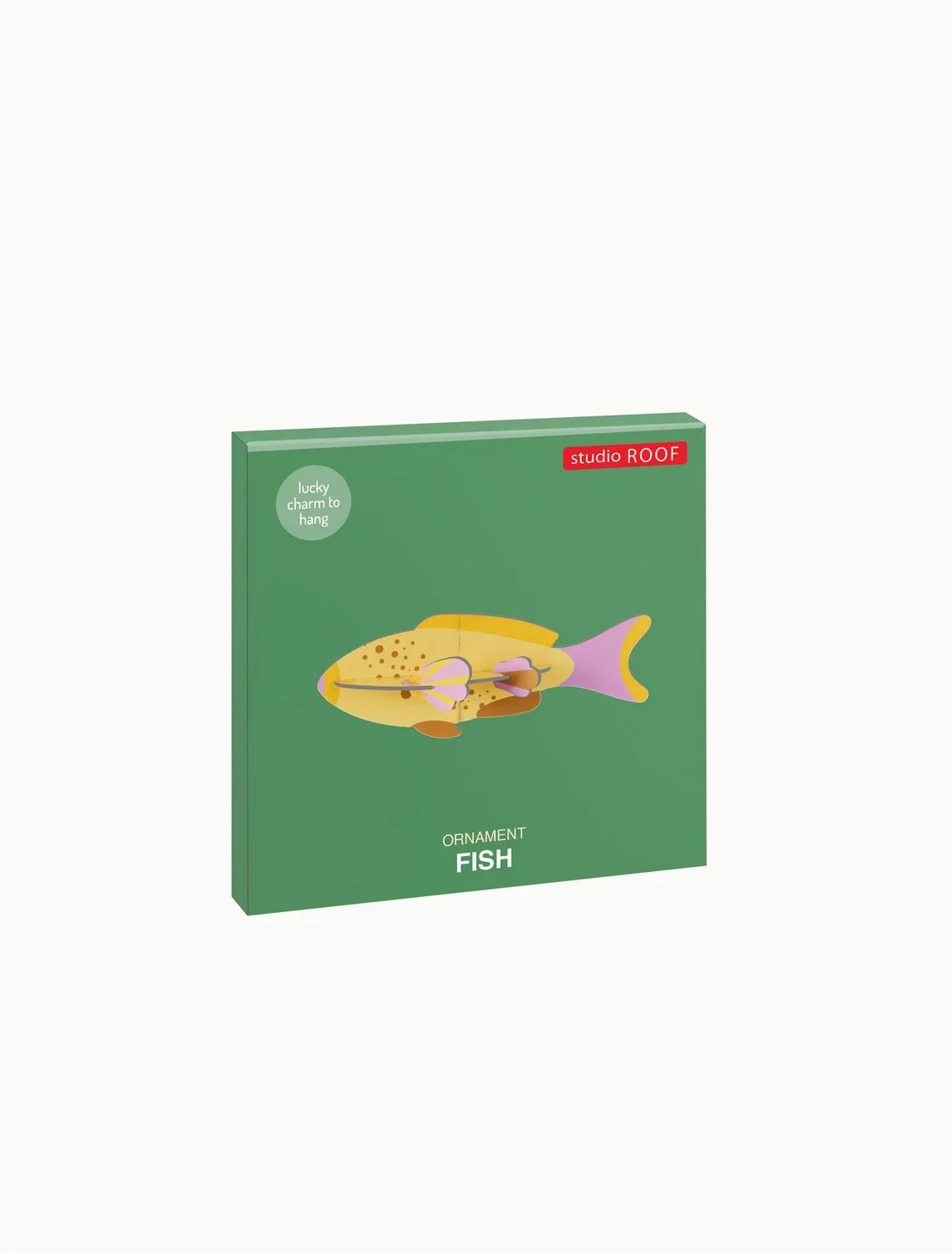Studio ROOF Ornament, crafts set, 3D wall object - Fish