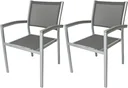 2 x stacking chairs "Grace"