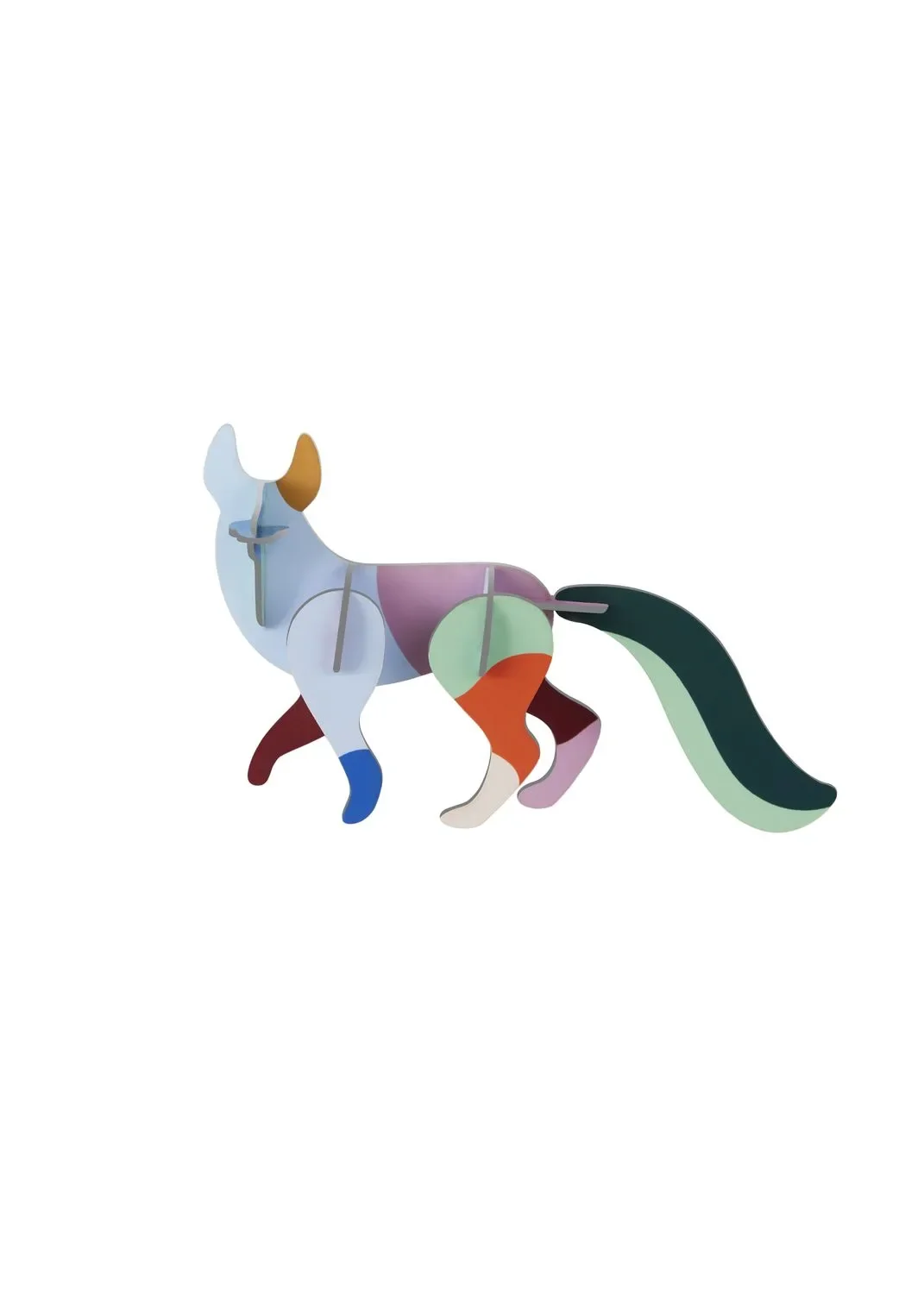 Studio ROOF Ornament, Craft Kit, 3D Wall Object - Fox