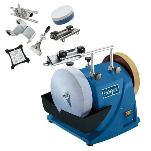 "Wet grinder 8" Tiger 2000S - Ø200mm | 230V | 120W - Includes household set! image"