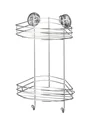 Wall shelf with 2 shelves