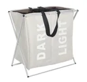 Laundry Collector Duo Beige Laundry Basket 120 l