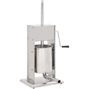 Sausage filler 10 L stainless steel manual silver-colored