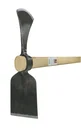 Hoopoe hoe, broad blade, oval eye, forged, ash handle 105 cm