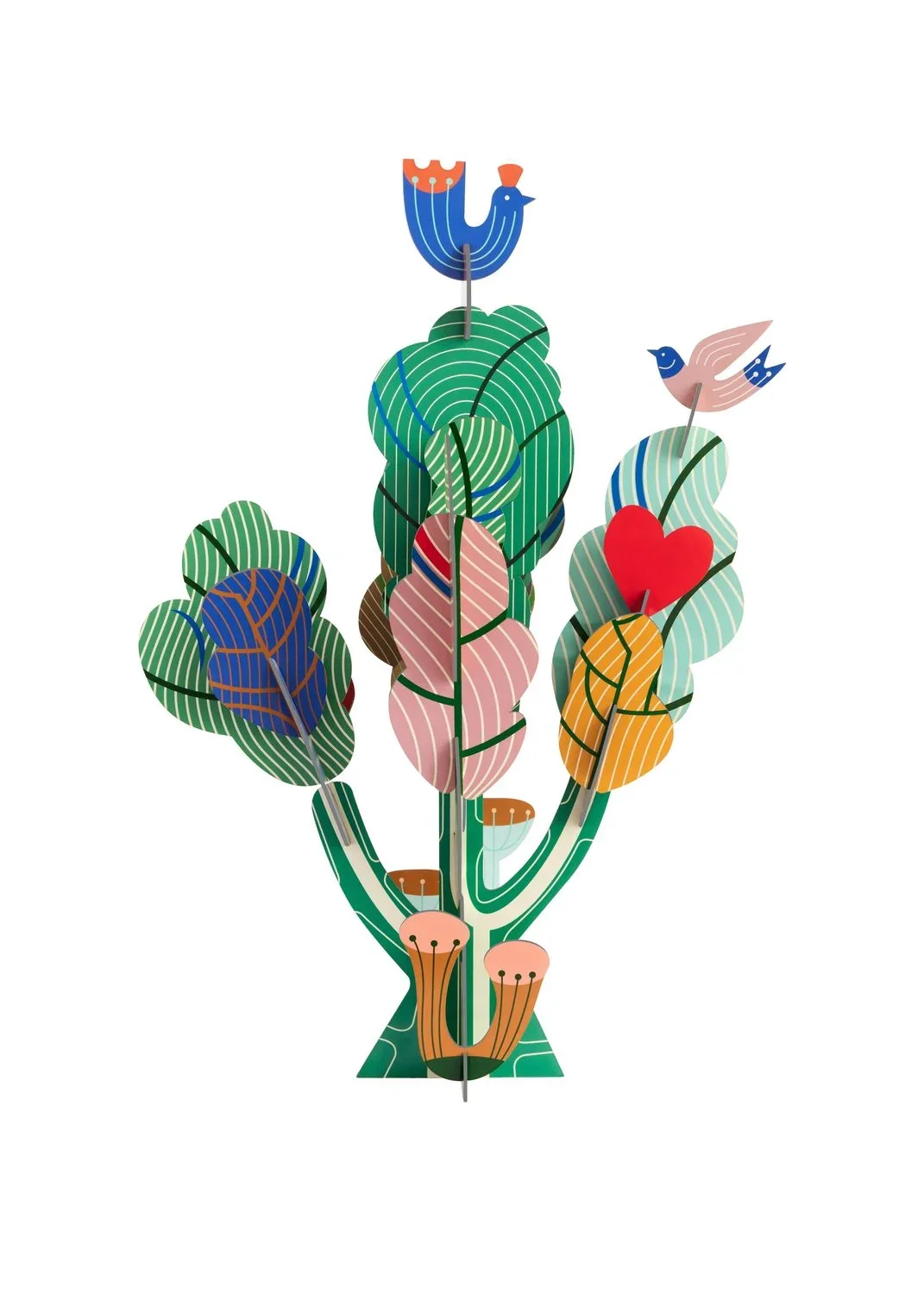 Studio ROOF wall decoration, craft set, 3D wall object - Tree of Life by Ilya