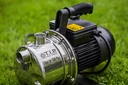 Garden pump stainless steel Clean Jet 1300 Plus with 4 m suction fitting, up to 4,400 l/h flow rate