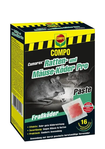 "Rat and mouse bait "Cumarax Pro" - 240 g image"