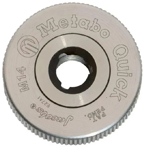 ""Quick" quick-release nut for angle grinders image"