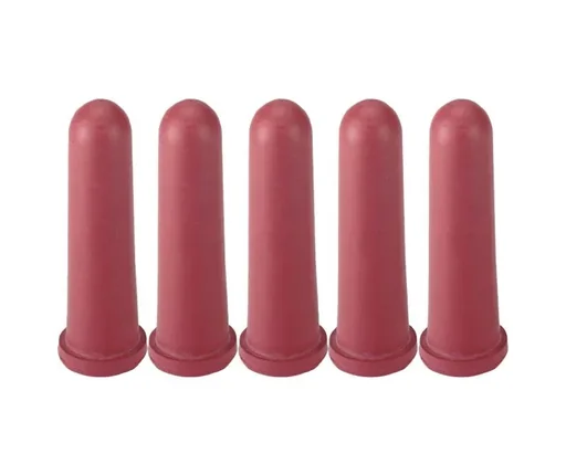 "Super Suction Cups, 10 cm, Red, 5 Pieces image"