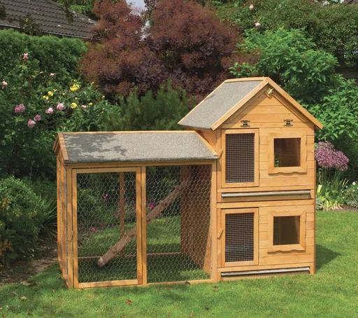 "Small animal villa "Maxi" with extension stable image"