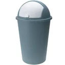 Waste bin blue plastic 50L
