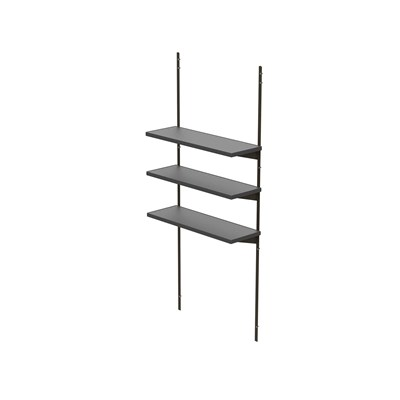 "Lifetime Shelf Set 3-piece 76.2×25.4×2.5 cm Anthracite – Steel-reinforced, for Lifetime Sheds image"