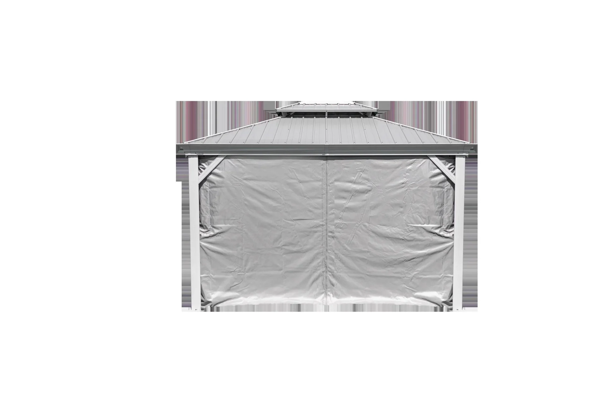 "Curtain Set for Messina 1012 Taupe – Polyester Side Curtains image"