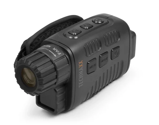 "Night vision recording device with up to 300 m night vision image"