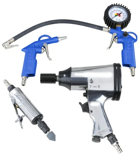 "Pneumatic tool combo set - 27 pieces image"