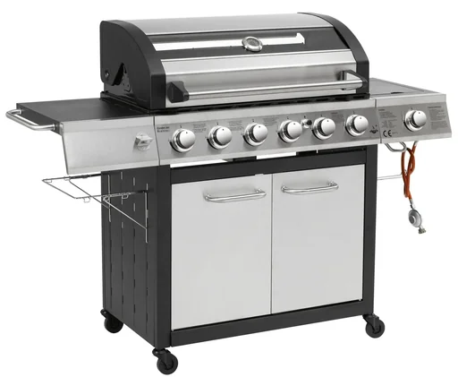 "Stainless steel gas grill "Long Beach" image"