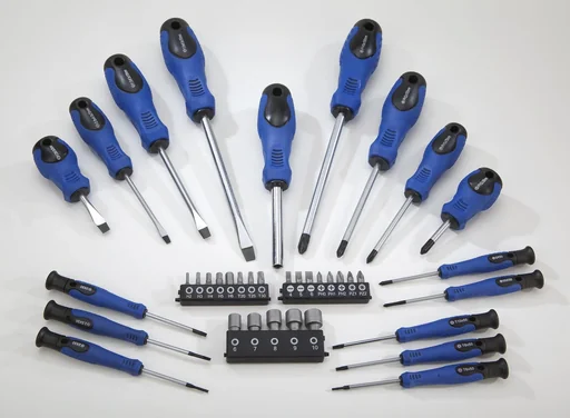 "Screwdriver and bit set 39-piece image"