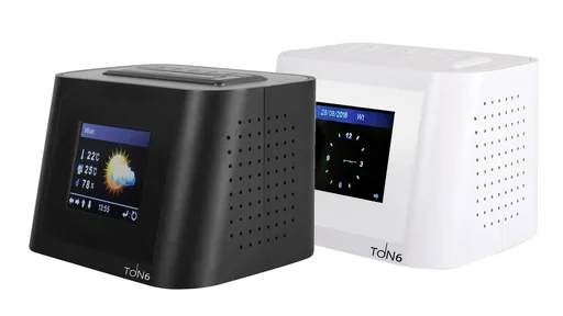 "Internet radio Ton 6, white image"