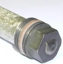 Magnesium rod anode with PTFE seal, 1", Ø 26 mm, 700 mm