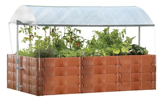 "Thermal roof hood for "Raised Bed Profiline Size 2" image"