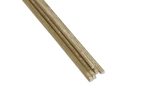 "Brass Heart Lot, 5 Rods 333 mm image"