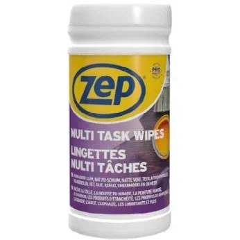 "ZEP Multi Task Wipes - Cleaning Wipes - 100 pieces image"