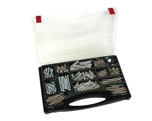 "Wood screw assortment, 620 pieces image"