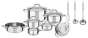14-piece "Montreal" stainless steel cookware set
