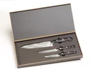 Damascus knife set, 3-piece