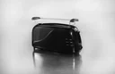 Long slot toaster black 1000 watts, black with bun warmer