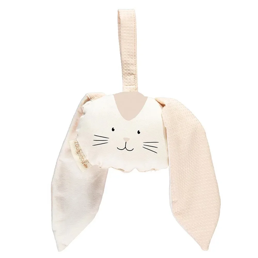 "Nobodinoz Baby Rattle Bunny image"