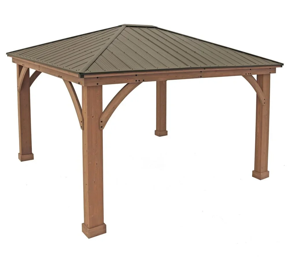 "Holzpavillon Devon, 12x14 image"