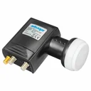 Single cable LNB 4 x Unicable receiver and 2 standard outputs, LTE shielding