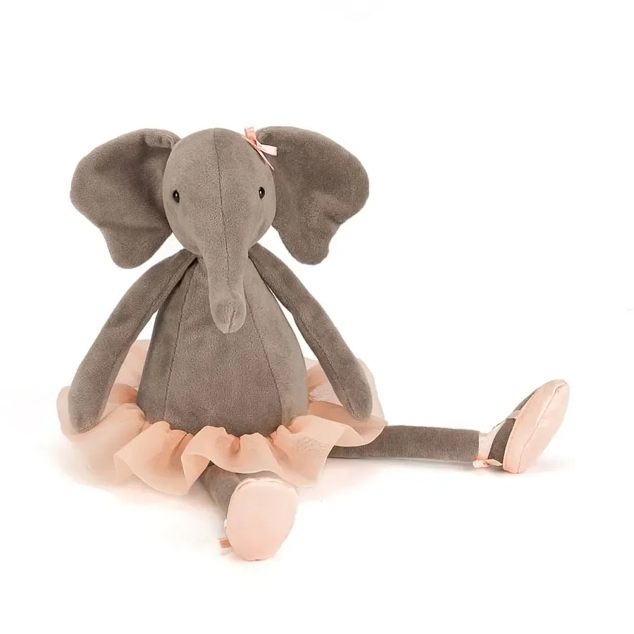 "Jellycat Soft Toy, Cuddly toy - Dancing Darcey Elephant image"