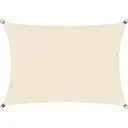 Shade cloth Oxford Rectangle 3x4m cream