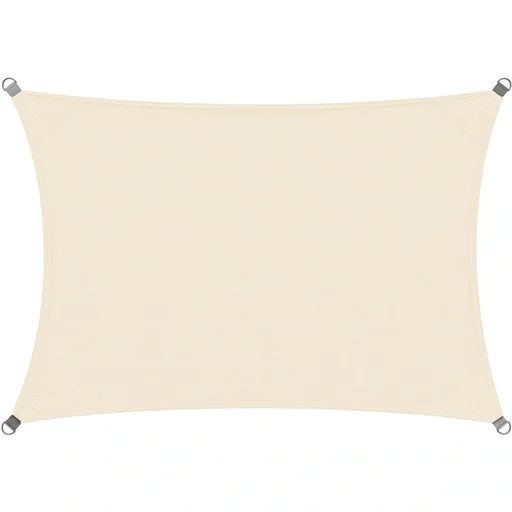 "Shade cloth Oxford Rectangle 3x4m cream image"