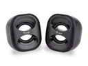 Mini USB speaker for notebook/PC in black