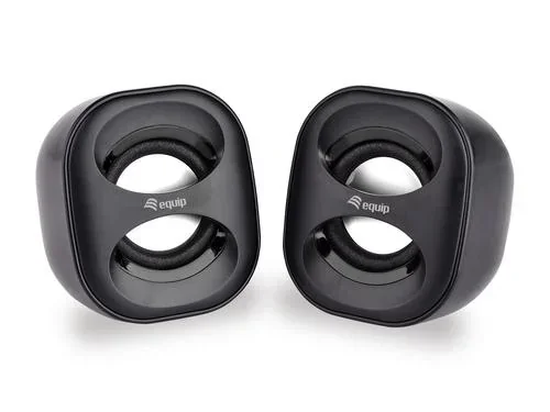 "Mini USB speaker for notebook/PC in black image"