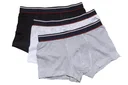 Retro shorts in a pack of 3, melange/plain/printed, size 2XL