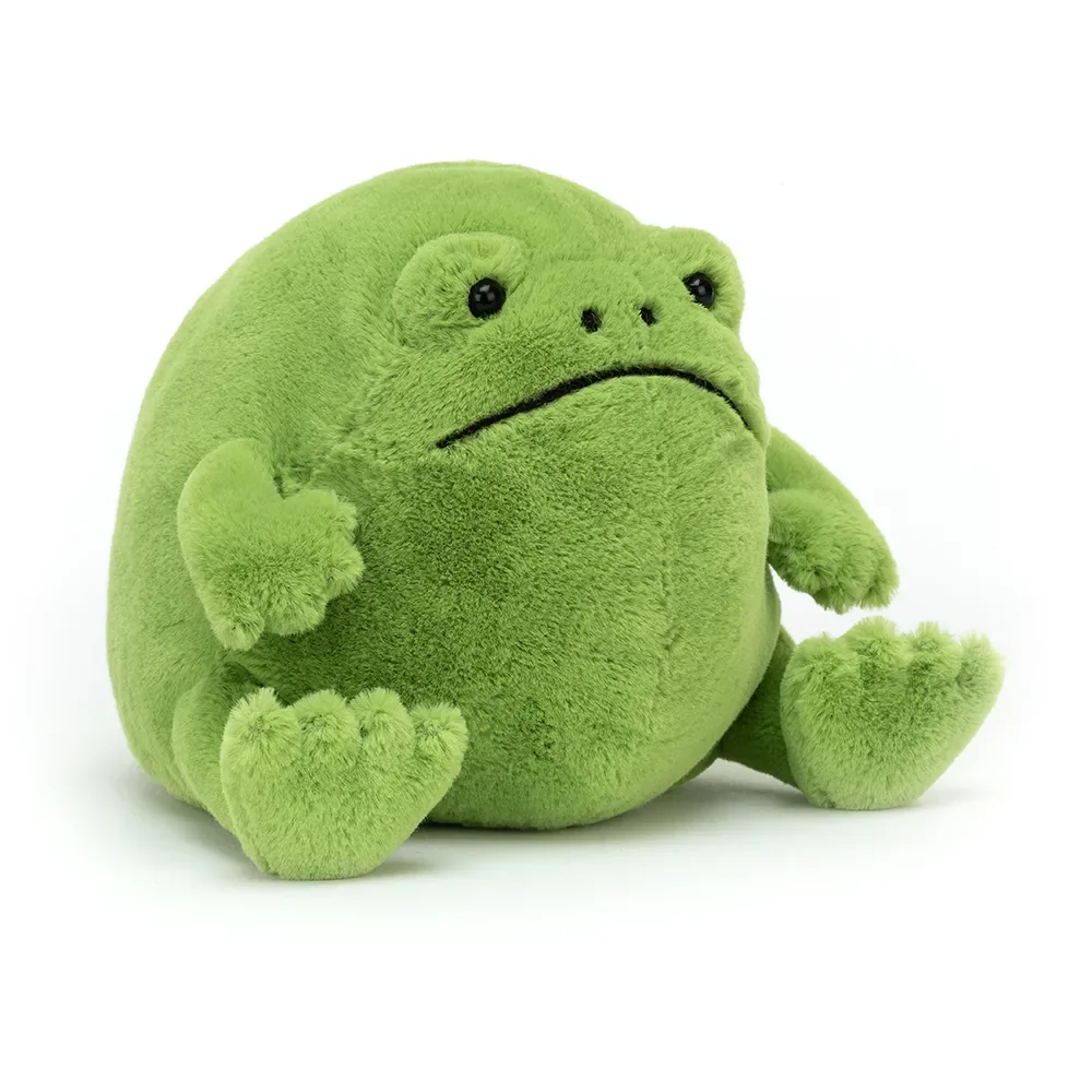 "Jellycat Soft Toy, Cuddly toy - Ricky Rain Frog, 25x30 cm image"