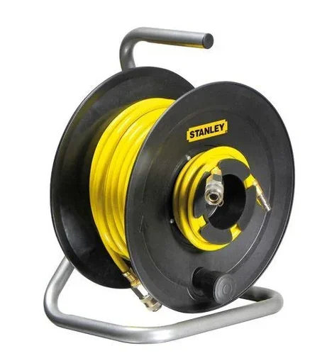 "Stanley compressed air hose reel 20 meters image"