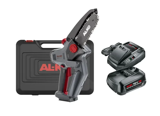 "Cordless mini chainsaw CSM 1815 including 1 battery and charger, 18 V BOSCH HOME AND GARDEN COMPATIBLE image"