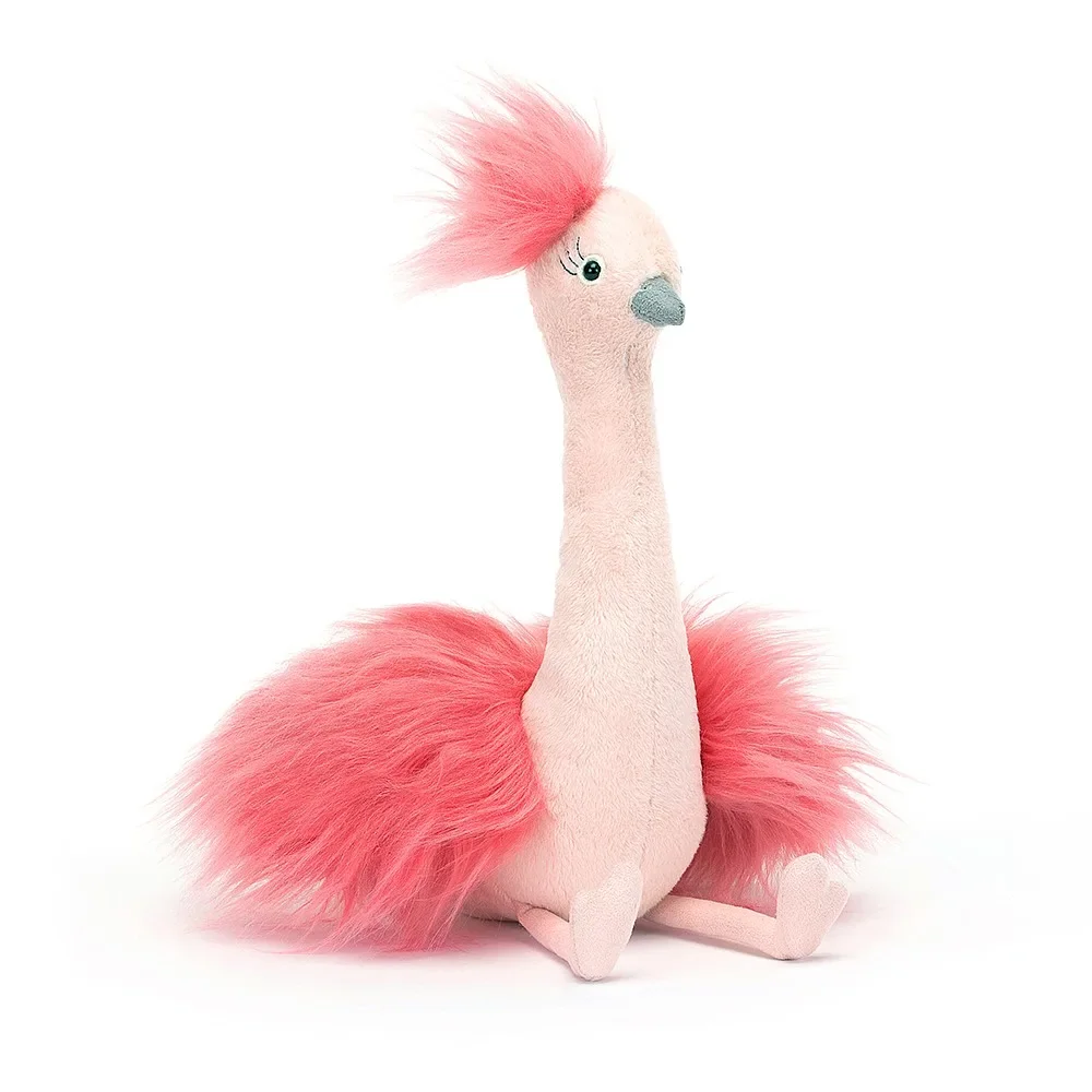 "Jellycat Soft Toy, Cuddly toy - Fou Fou Ostrich image"