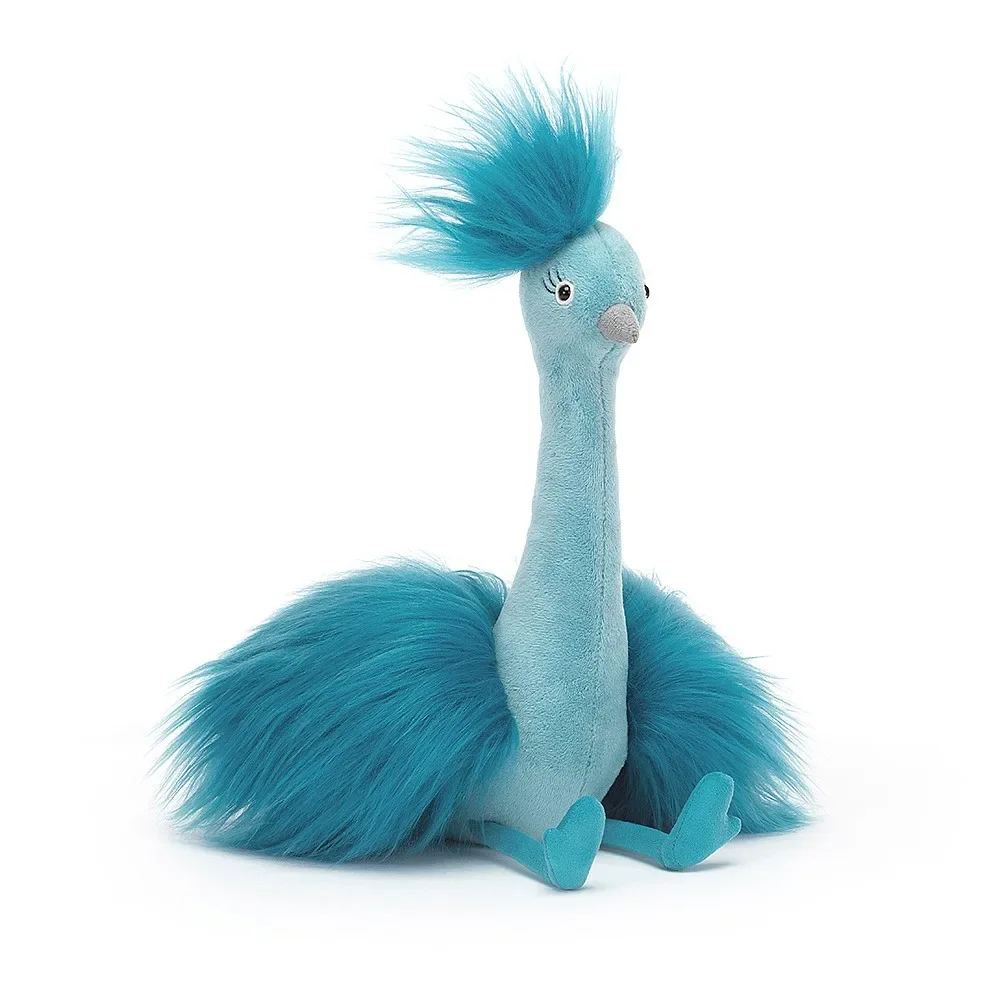 "Jellycat Soft Toy, Cuddly toy - Fou Fou Peacock image"