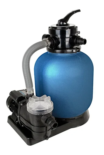 "Swimming pool filter set sand filter system SPF 370 F, up to 7,000 l/h image"