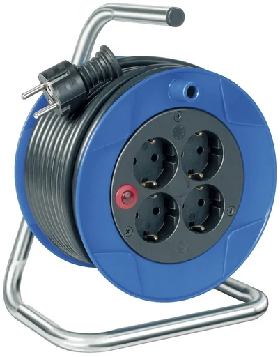 "Compact cable drum with 15 m extension image"