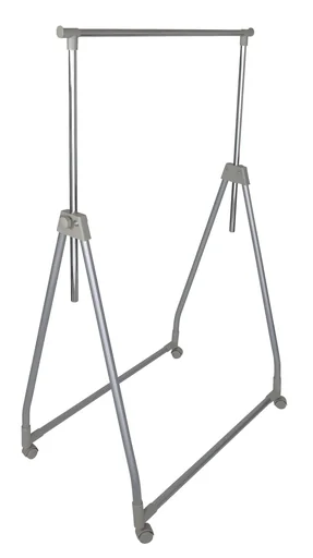"Clothes rack - foldable, height adjustable, up to 40 kg load capacity image"