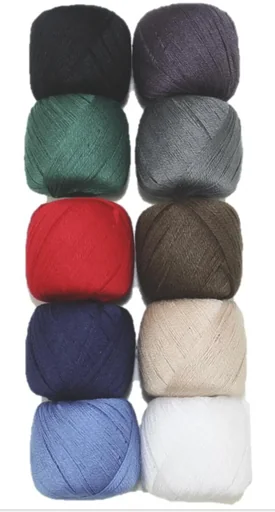 "8-ply 20m darning twist, set of 10 image"